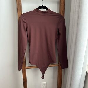 Abercrombie Soft Seamless Long Sleeve Bodysuit